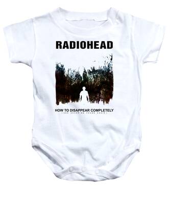 Radiohead Baby Onesie Kid A Thom Yorke Unisex Gerber Organic Cotton Bodysuit